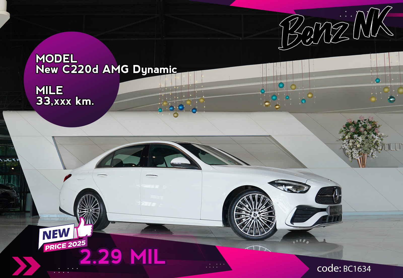 New C220d AMG Dynamic