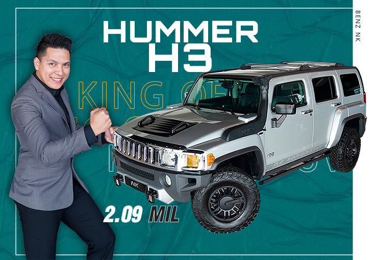 King of SUV สายลุยห้ามพลาด..คันเดียวเท่านั้น! เพียง 2.09 ล้าน Hummer H3 วิ่งน้อย 35,xxx กม.